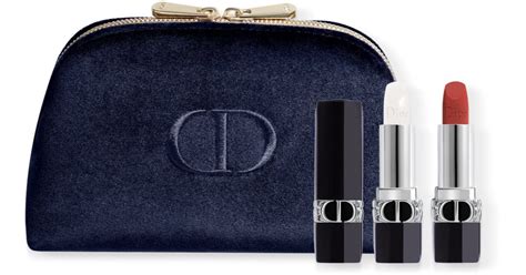 coffret rouge a levres dior|dior rouge a lips.